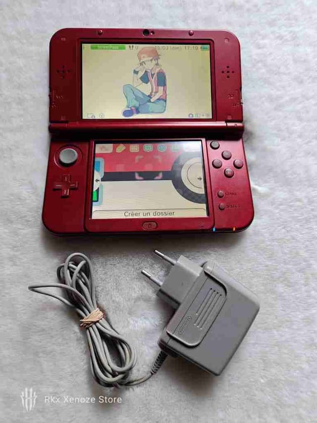 New Nintendo 3ds XL cracker + jeux