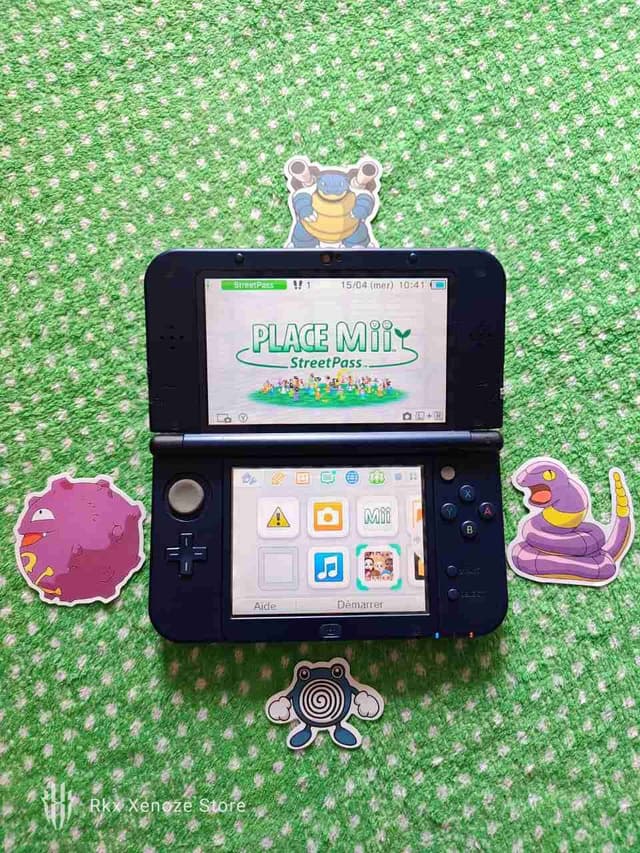 New 3ds XL cracker + 140 jeux