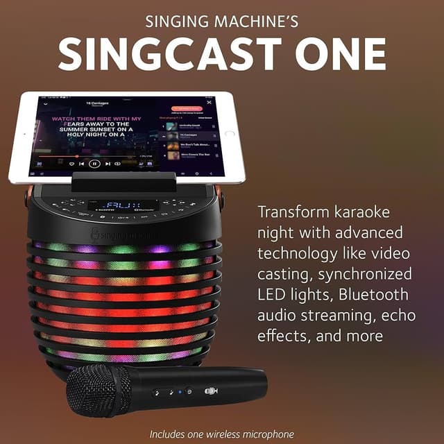 Singing Machine SingCast One – Karaoké nouvelle génération