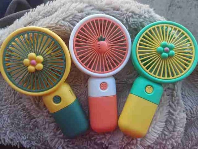 Ventilateur rechargeable