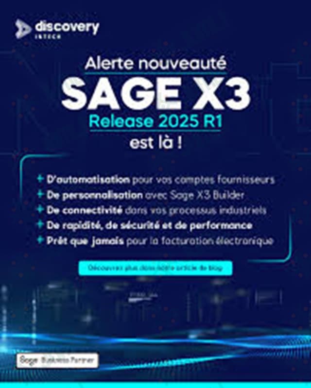 SAGE X3 V12 LICENCE 10 ANS DISPONIBLE EN TELECHARGEMENT