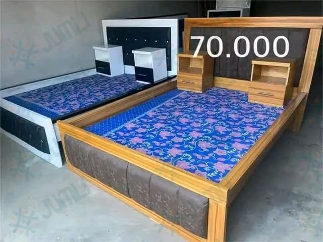 Meuble lit en bois