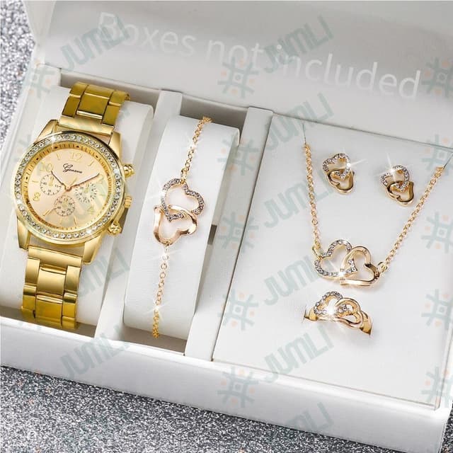 ENSEMBLE BIJOUX LUXE POUR FEMME