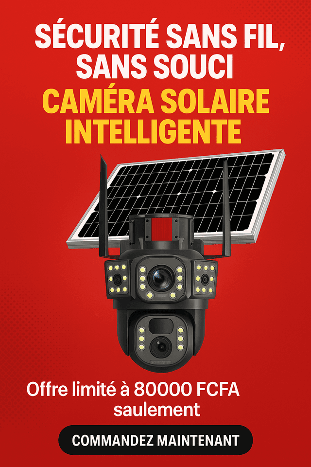 Caméra Solaire Extérieur
