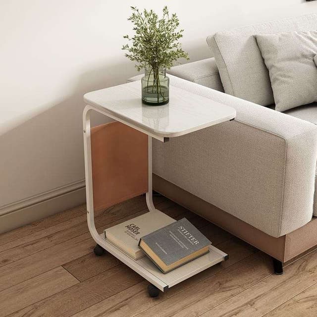 TABLE D'APPOINT MULTIFONCTION AVEC ROULEMENT