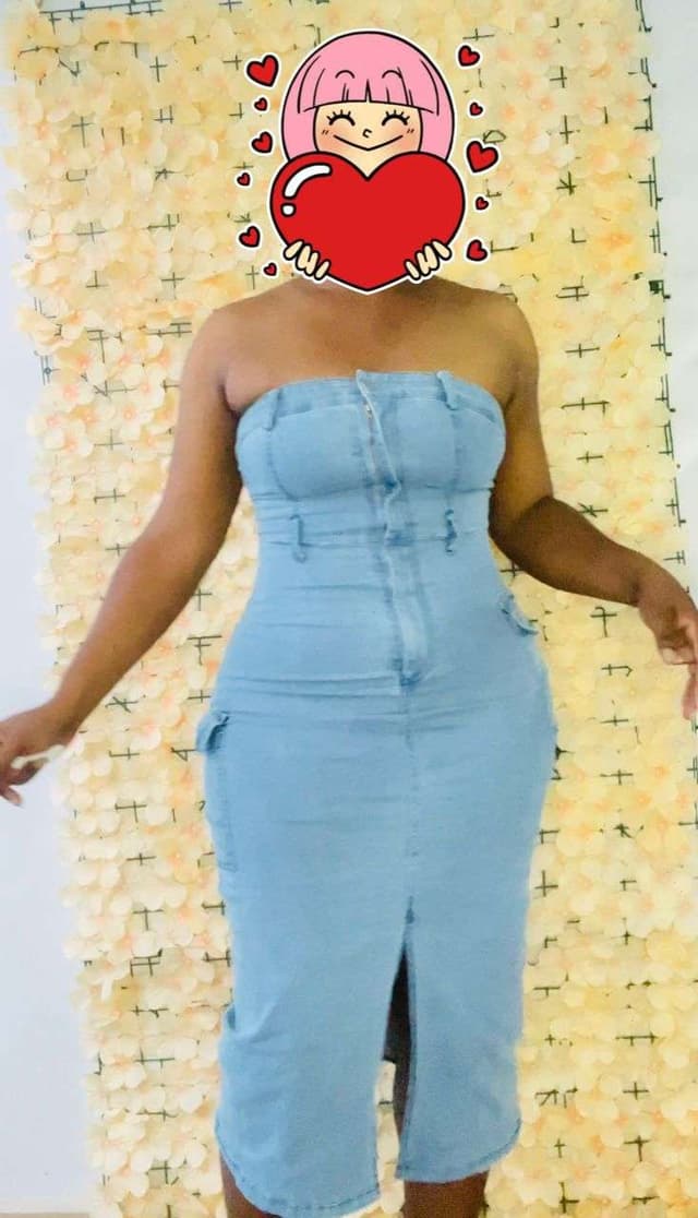 Robe jeans