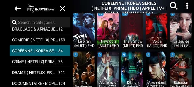 Abonnement IPTV