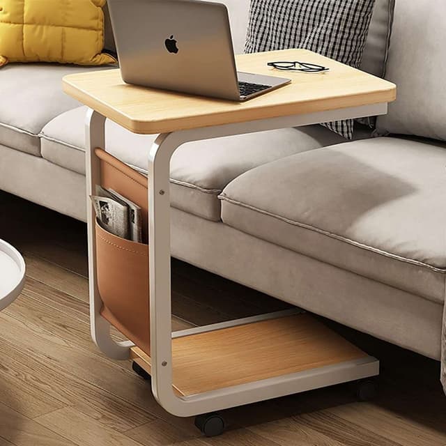 TABLE D'APPOINT  MULTIFONCTION  AVEC ROULEMENT