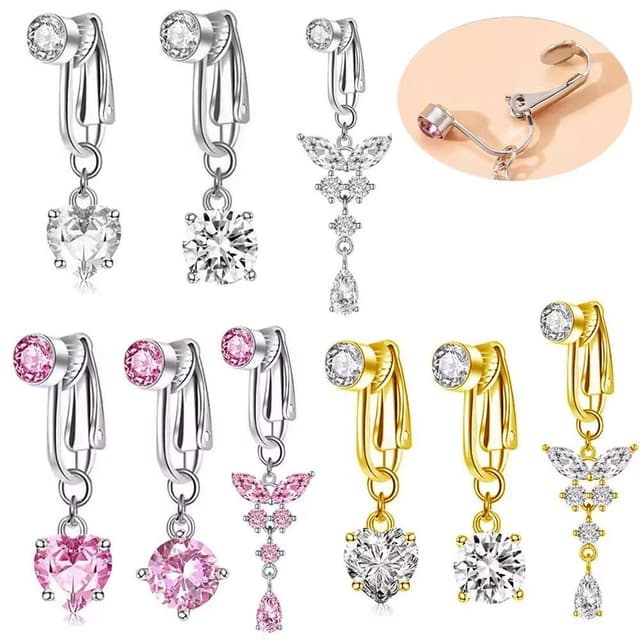 Faux percing de nombril