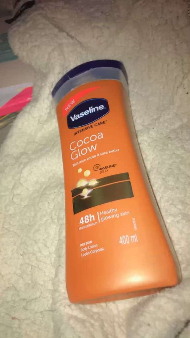 Lait vaseline cacao glow