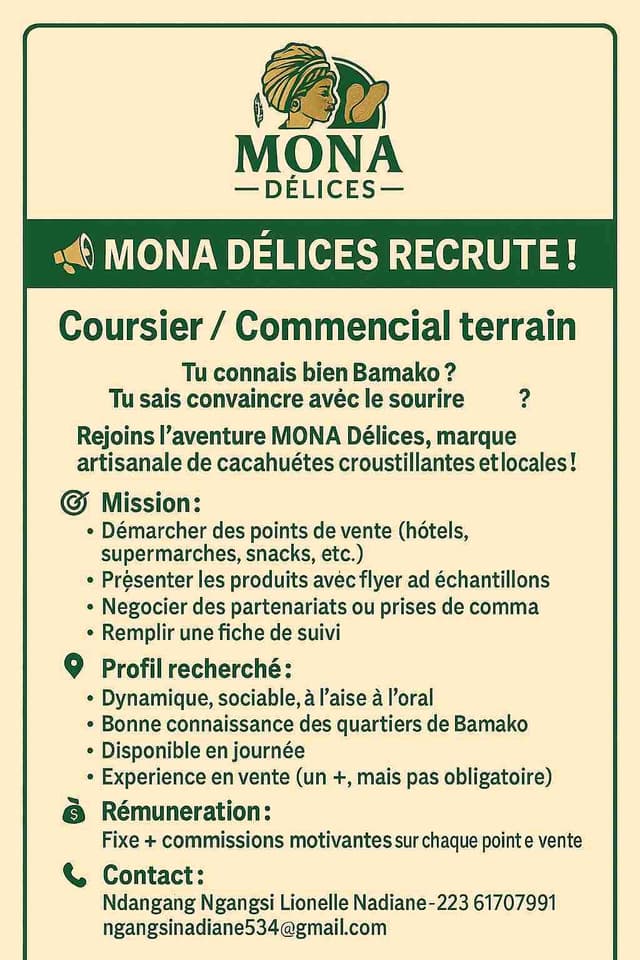 Recherche d'un coursier