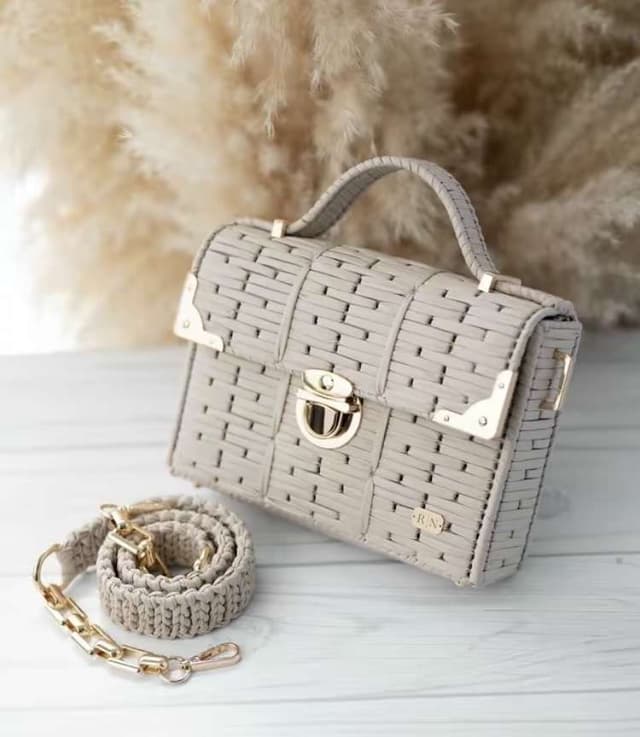 Sac macramé