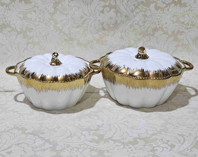 Soupières Porcelaines 2 Pièces
