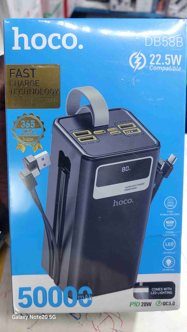 Powerbank Hoco 50000mAh