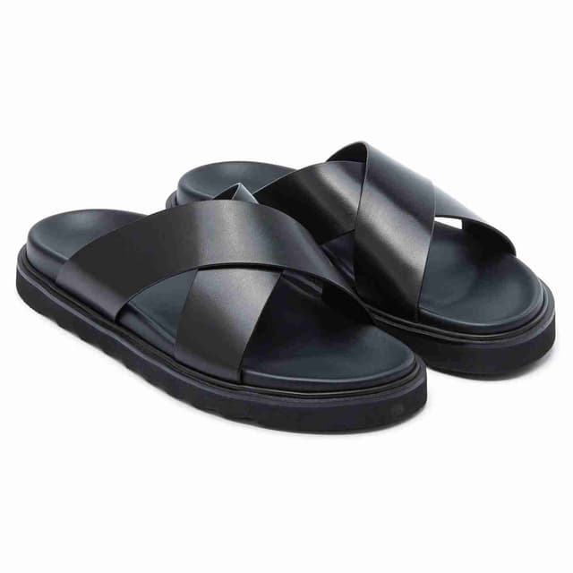 🖤 SANDALE CUIR 100% – MARCHE AVEC CLASSE.