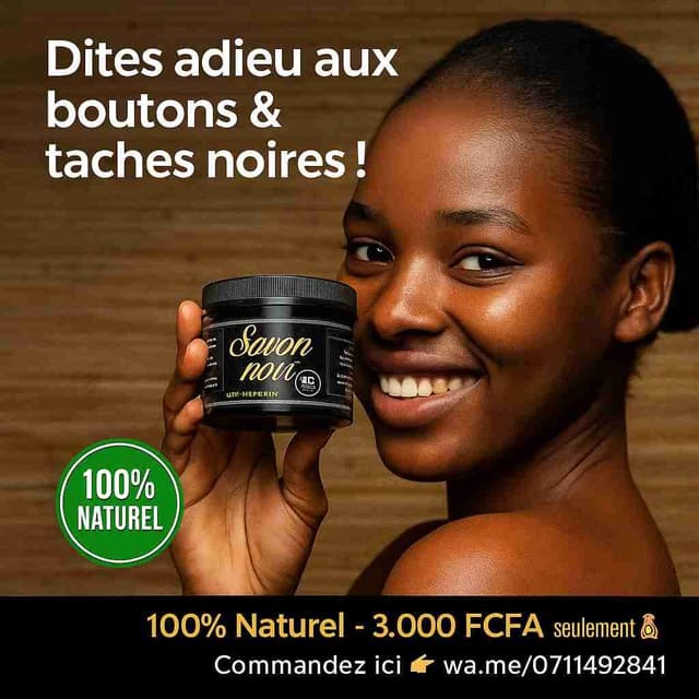 Savon noir 100 % naturel