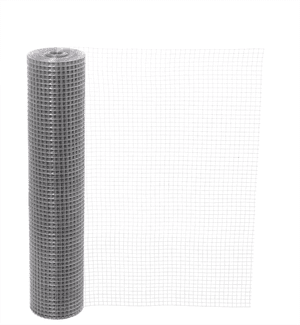 Grillage Soudé - Galvanisé - Maille Carrée 20 mm - Ht. 1 m - Lg. 25 m