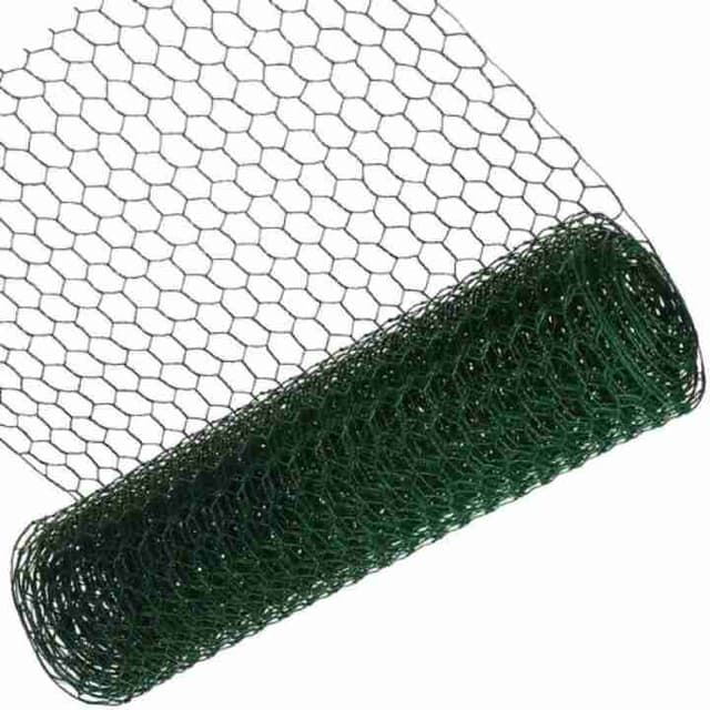 Grillage triple  1 doigt galvanise en PVC 50 ML/1MH