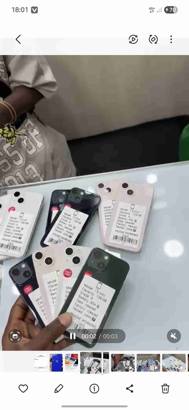 IPhone 13mini 128giga