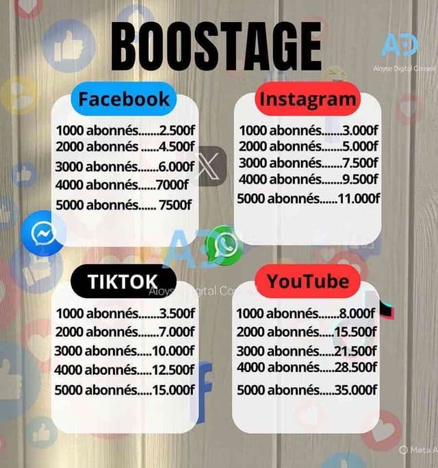 Booster vos pages