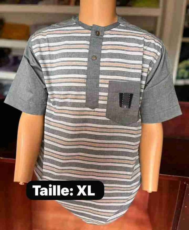 Chemise manche courte homme