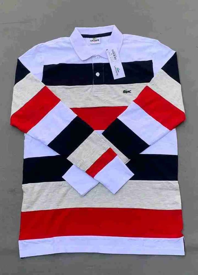 Polo homme manche longue