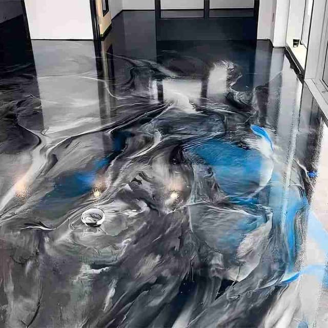 Revêtement au en résine époxy et polyuréthane