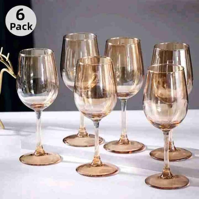 Coupe en verre 6 pièces