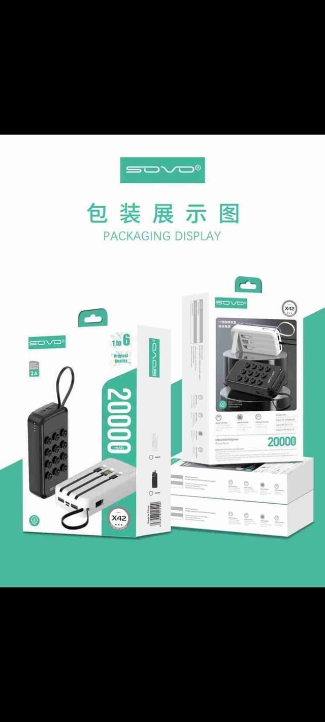 Power bank 20000mah