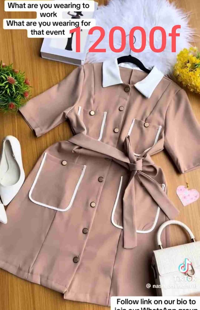 ROBE ENSEMBLE COTON