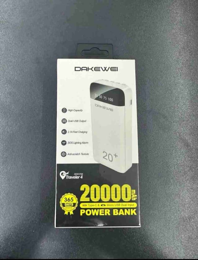 POWERBANK DAKEWEI 20 000mAh