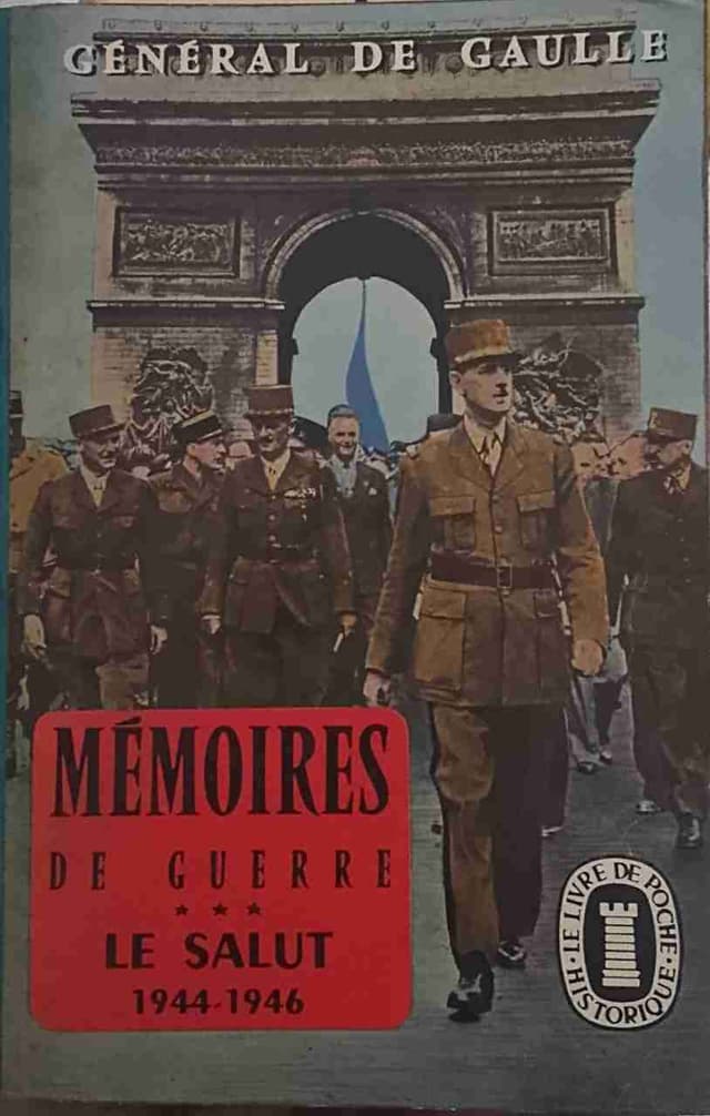 Vente de livres du général de Gaulle