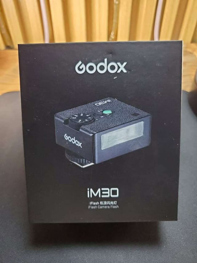 Godox iM30 Mini Flash pour Appareil Photo Sony, Canon, Nikon, Fuji, Olympus