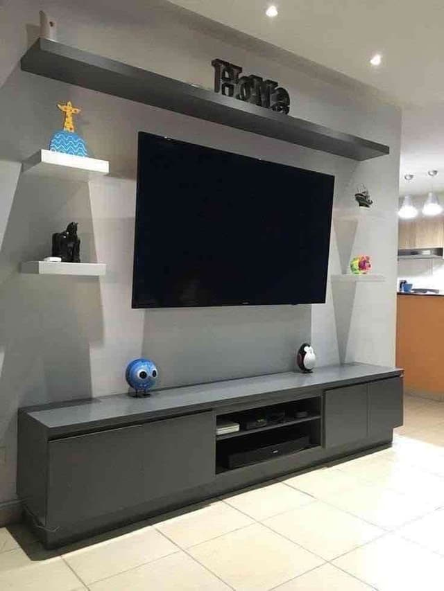 Meuble décoratif et télé