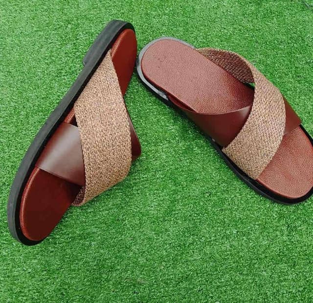 Sandale en cuir