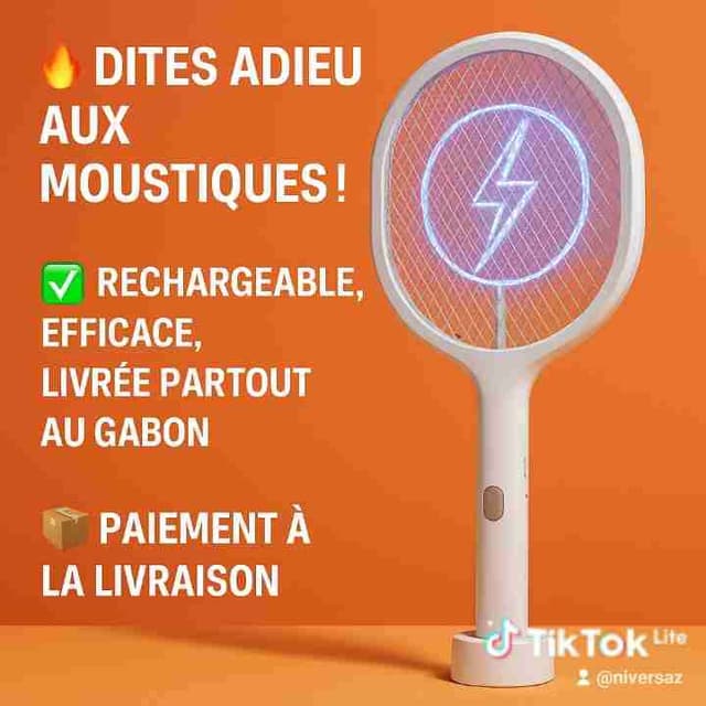 Raquette anti- moustiques