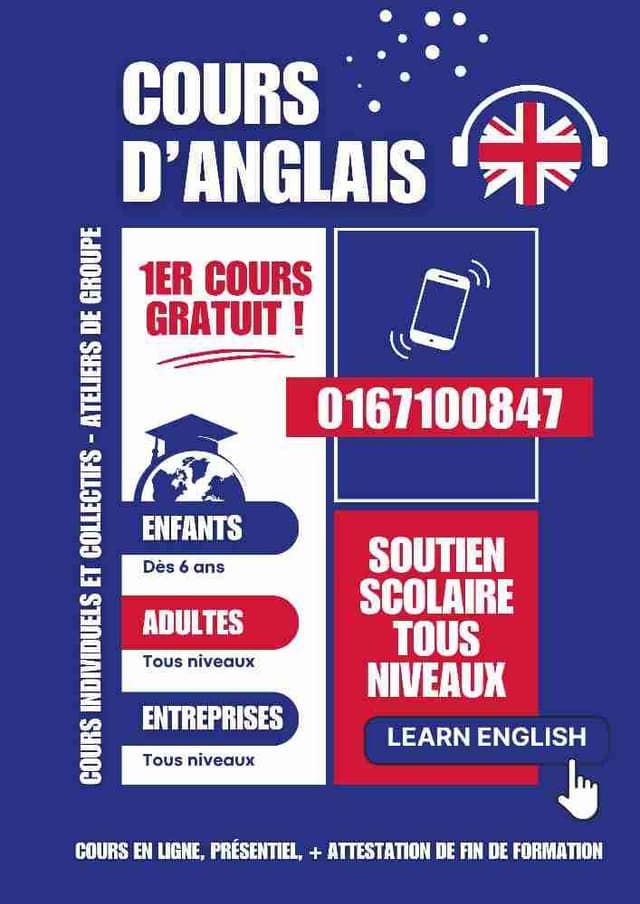 Coaching d'Anglais Personnalisé