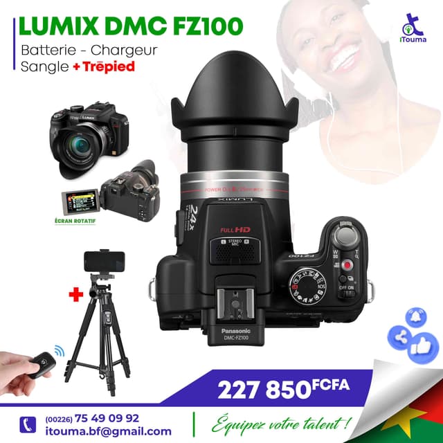 Lumix DMC FZ100