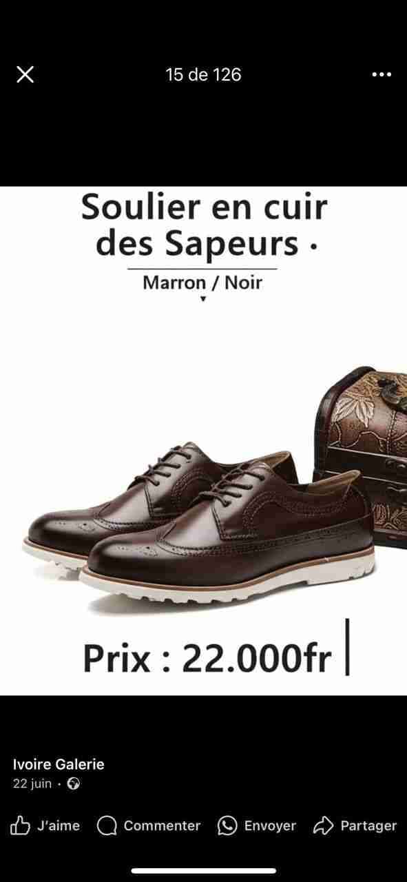 Chaussure des Sapeurs