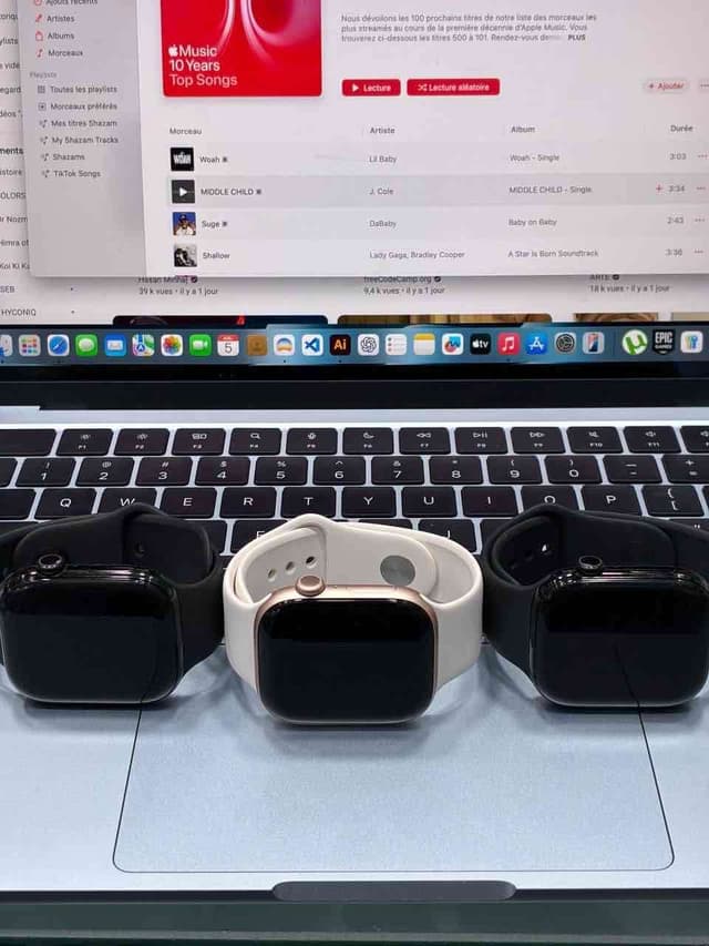 Apple watch série 10 46mm quasi neuf importés