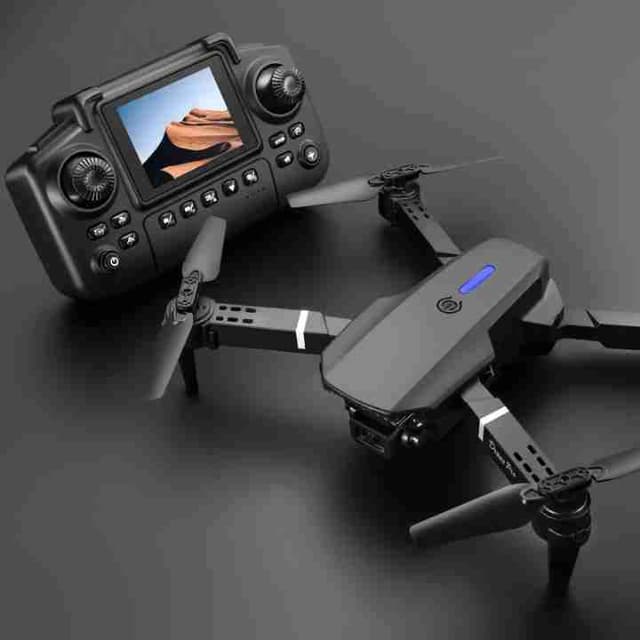 Drone Pliable HD avec Caméra – Idéal pour Surveillance et Observation de Chantiers
