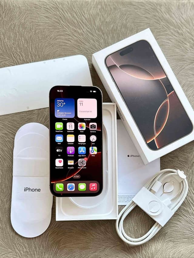 iPhone 16 pro juste descellé du carton