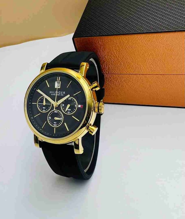 Montre de luxe pour homme - noir