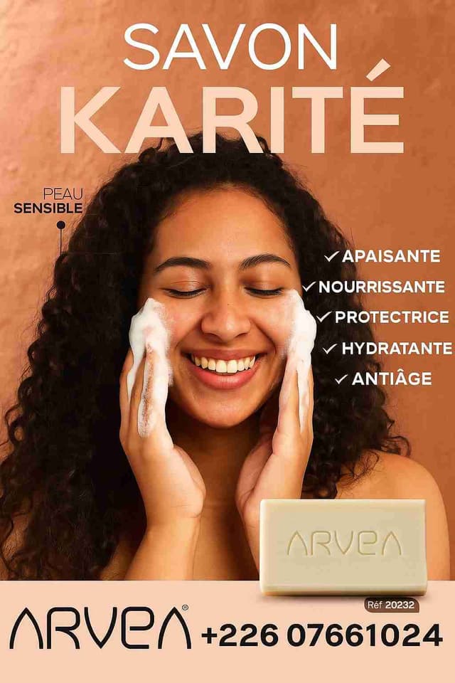 Le savon de karité ARVEA