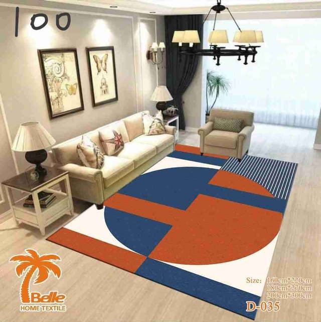 Super Tapis 3D pour le salon