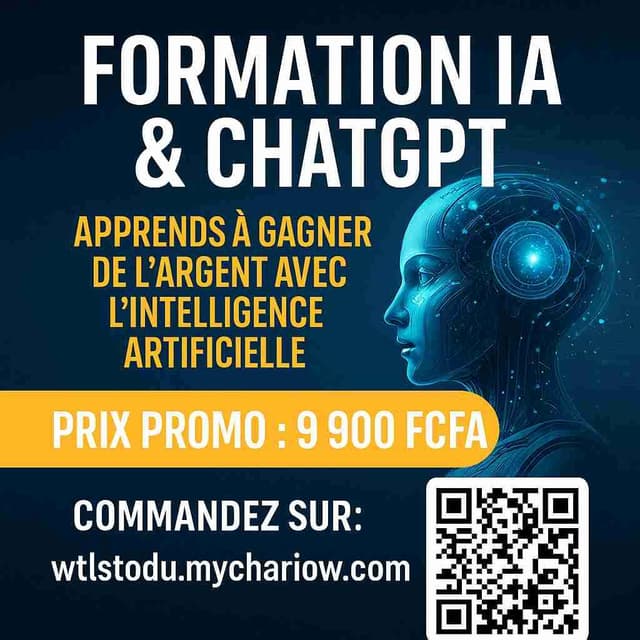Formation IA & ChatGPT – Gagne de l'argent avec IA