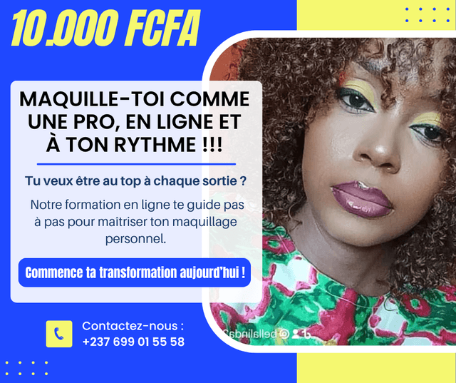 Devenez autonome avec cette formation Make-up en ligne