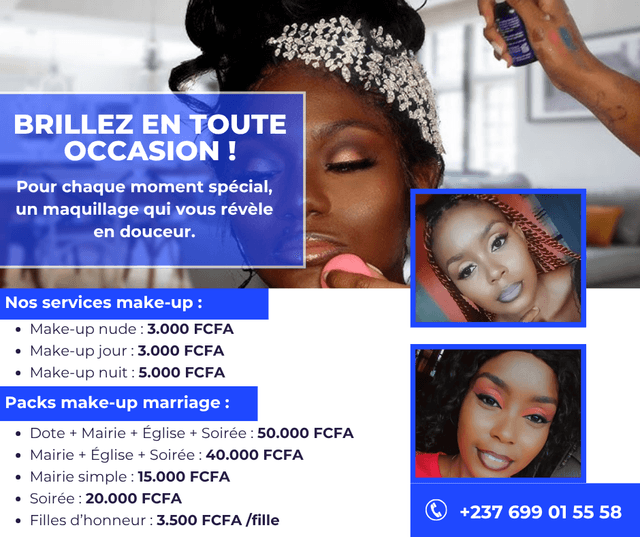 Reserve ta Seance Make-up aujourd'hui !!!