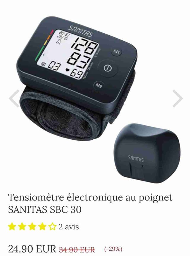 Tensiomètre électronique