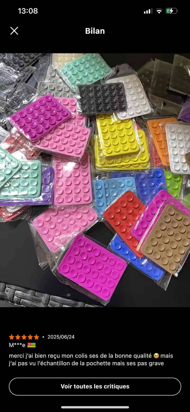 Support de téléphone en silicone
